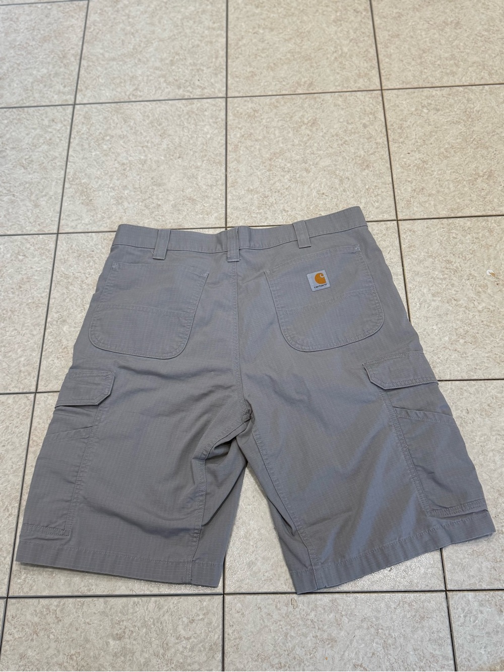 Carhartt Men's Gray Cargo Work Shorts